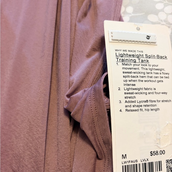 Lululemon split back training top - Picture 2 of 6